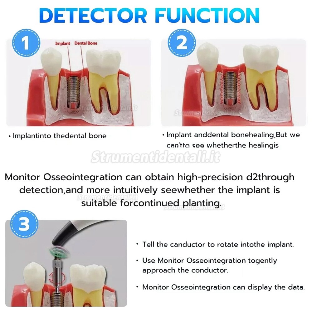 Modulo di misura della stabilità dell'impianto ISQ misuratore stabilità implantare