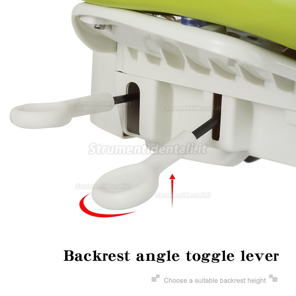 QIYUAN QY-MDS-E3 Sgabello operatore per microscopio dentale, sedia ergonomico per dentista