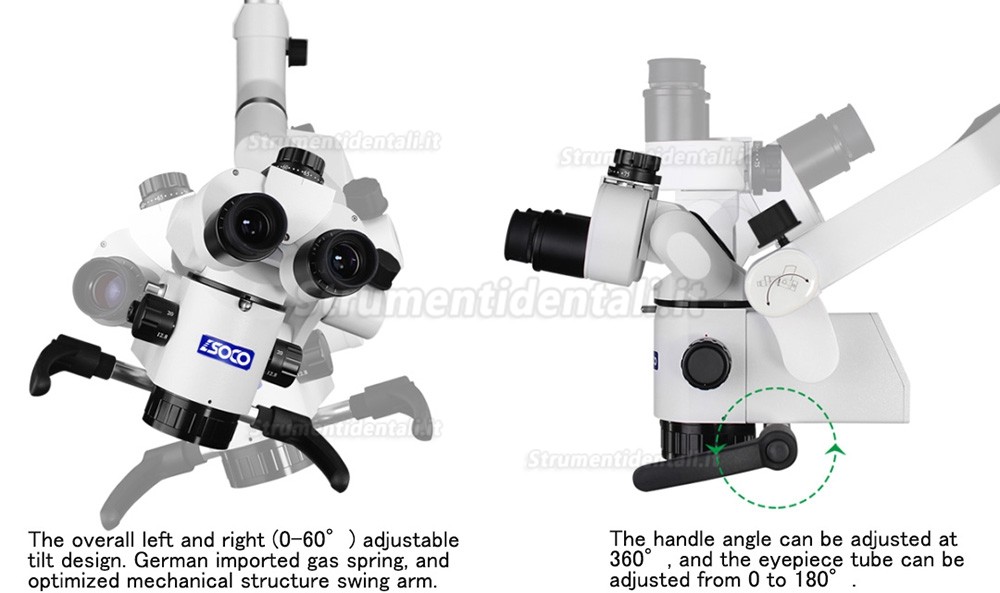 Microscopio operatorio odontoiatria SOCO SCM600ST (STANDARD)