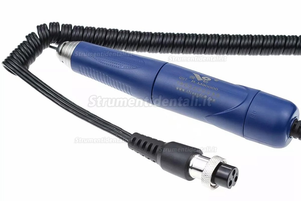 Manipolo Brushless per Micromotore Dentale StrongDrill Q9T-R-M90000 50.000 giri/min