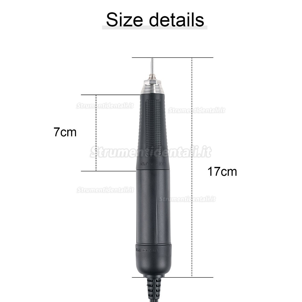 Manipolo da micromotori laboratorio odontotecnico STRONGDRILL SDH-550 50000 giri/min