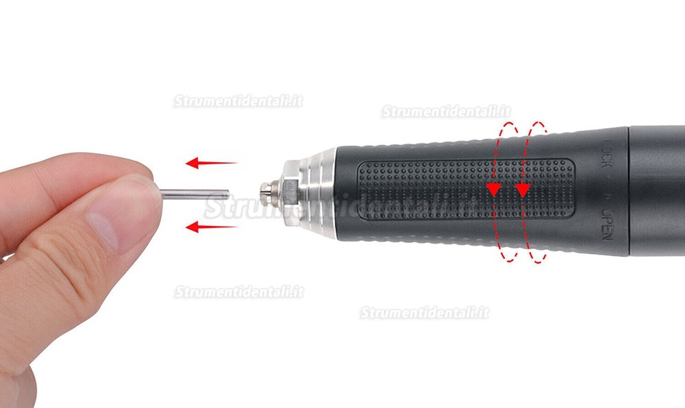 Manipolo da micromotori laboratorio odontotecnico STRONGDRILL SDH-550 50000 giri/min