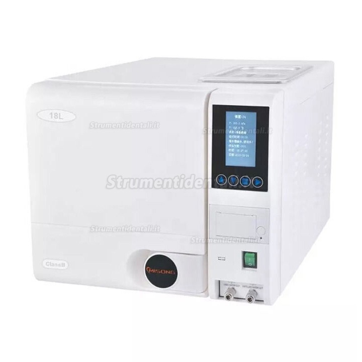 Autoclave sterilizzatrice classe b dentista SUN SUN18/23-III 18/23L con stampante e display LCD