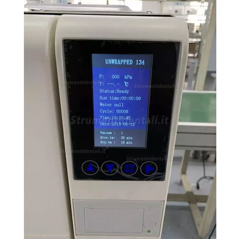 Autoclave sterilizzatrice classe b dentista SUN SUN18/23-III 18/23L con stampante e display LCD